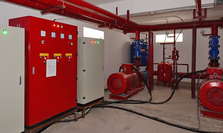 Tủ điện bơm chữa cháy - Công Ty Cổ Phần Đầu Tư Phát Triển QTK Hà Nội